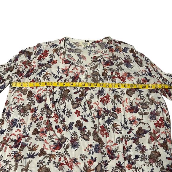 UMGEE Tunic Top Dress M Floral Boho CottageCore Gypsy High Low Hem Anthropologie - Picture 7 of 12